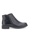 Pittarello Elite 99 – Stiefeletten aus schwarzem Leder mit seitlichem Reißverschluss