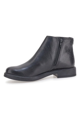 Pittarello Elite 99 – Stiefeletten aus schwarzem Leder mit seitlichem Reißverschluss
