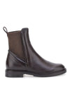 Pittarello Must Have T81228 Schwarze Chelsea-Stiefel aus echtem Leder