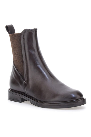 Pittarello Must Have T81228 Schwarze Chelsea-Stiefel aus echtem Leder