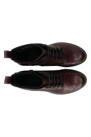 Stivaletti Bordeaux con Cerniera Bugatti 415AFS3Y50003500
