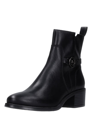 Schwarze Stiefeletten mit Reißverschluss Bugatti 415AMQ3D50001000