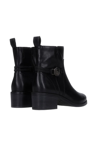 Schwarze Stiefeletten mit Reißverschluss Bugatti 415AMQ3D50001000