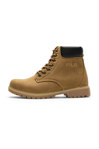 Beigefarbene Stiefeletten mit gepolstertem Kragen von Fila Maverick