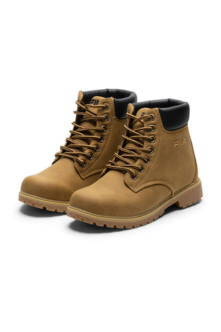 Scarponcini beige con colletto imbottito Fila Maverick