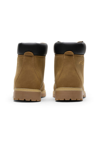 Scarponcini beige con colletto imbottito Fila Maverick