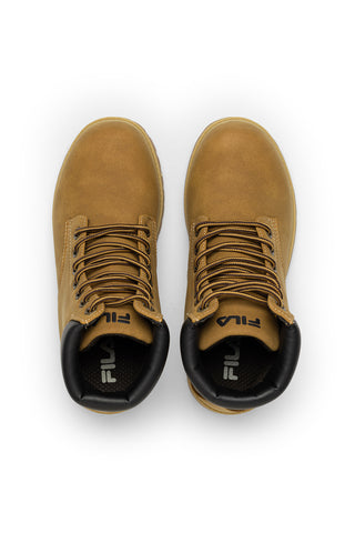 Scarponcini beige con colletto imbottito Fila Maverick