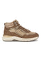 Sneakers alte tortora con inserti laminati e interno caldo Relife 686725807B04R