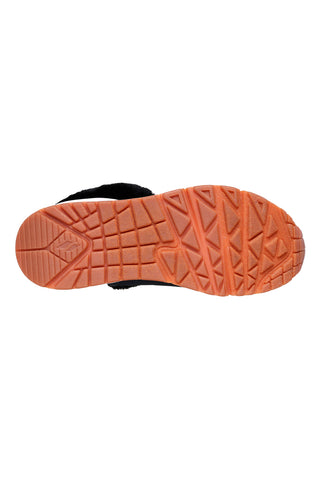 Schwarze Sneaker mit seitlichem Reißverschluss: Skechers Uno Fall Air