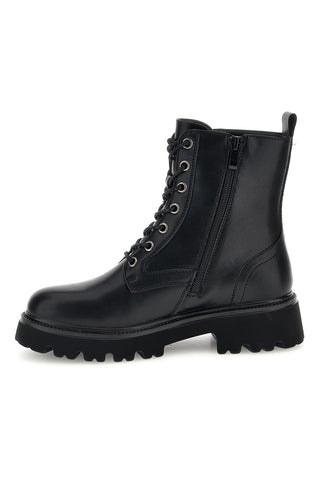 Anfibi neri con suola carrarmato Pittarello Capsule BT251123019