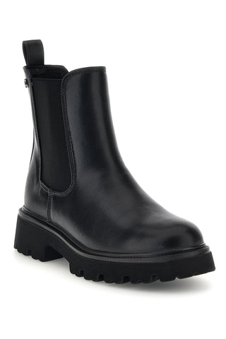 Stivaletti Beatles neri con suola carrarmato Pittarello Capsule BT251123008
