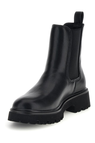 Stivaletti Beatles neri con suola carrarmato Pittarello Capsule BT251123008
