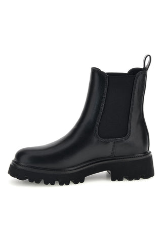Stivaletti Beatles neri con suola carrarmato Pittarello Capsule BT251123008