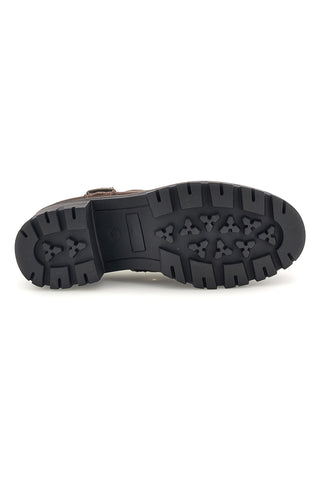 Braune Stiefeletten mit Absatz und Schnalle von Pittarello Capsule, Modell BT23039057