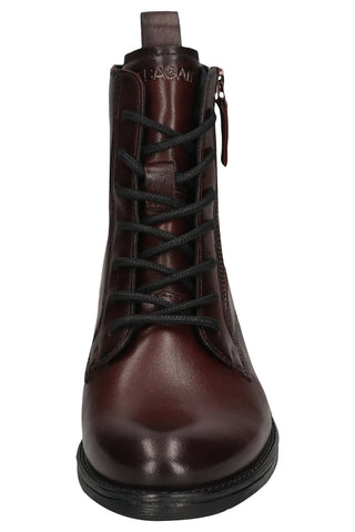 Bordeauxfarbene Stiefeletten aus Leder von Bagatt D11afs3k41003500