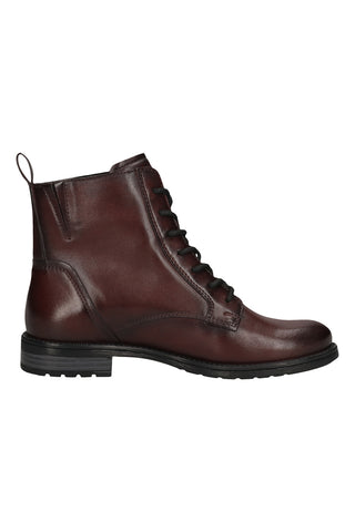 Bordeauxfarbene Stiefeletten aus Leder von Bagatt D11afs3k41003500
