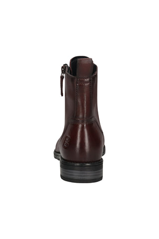 Bordeauxfarbene Stiefeletten aus Leder von Bagatt D11afs3k41003500
