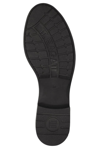 Schwarze Lederstiefeletten mit Reißverschluss von Bagatt D11AFS3K40501010