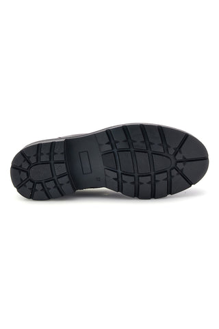Schwarze Stiefeletten mit Absatz und Schnalle von Le Havre Paris 98126X02