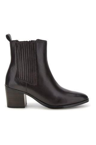 Stivaletti Marroni in Pelle con Elastico e Tacco Pittarello focus VB466204