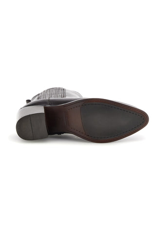 Stivaletti Marroni in Pelle con Elastico e Tacco Pittarello focus VB466204