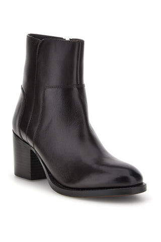 Schwarze Lederstiefeletten mit Absatz von Pittarello, Modell VB476202