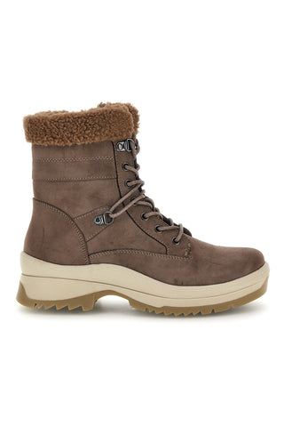 Braune Stiefeletten mit warmem Innenfutter Altemberg SN2410262