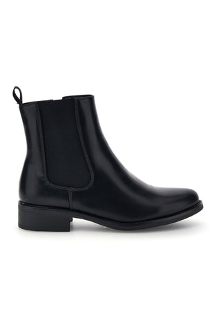 Stivaletti neri con elastico laterale Mon dieu 9Y0864