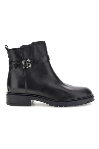 Stivaletto Nero con Fibbia in Pelle Pittarello class 83H095PIT