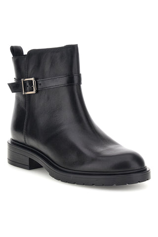 Stivaletto Nero con Fibbia in Pelle Pittarello class 83H095PIT