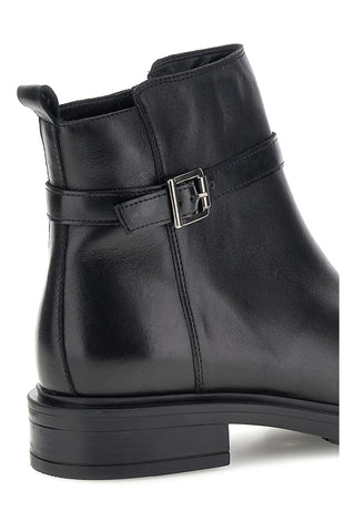 Stivaletto Nero con Fibbia in Pelle Pittarello class 83H095PIT