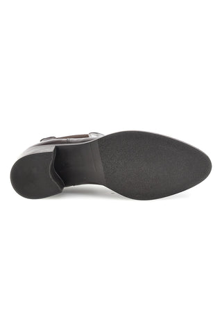 Braune Chelsea-Stiefeletten aus Leder von Pittarello, Art.-Nr. 852035PIT