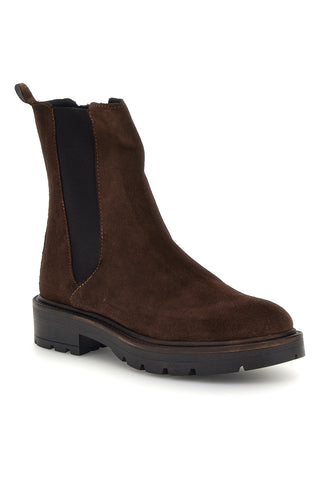 Braune Chelsea-Stiefeletten aus Leder von Pittarello Glam 8356675