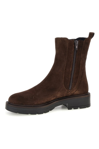 Braune Chelsea-Stiefeletten aus Leder von Pittarello Glam 8356675