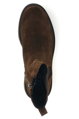 Braune Chelsea-Stiefeletten aus Leder von Pittarello Glam 8356675
