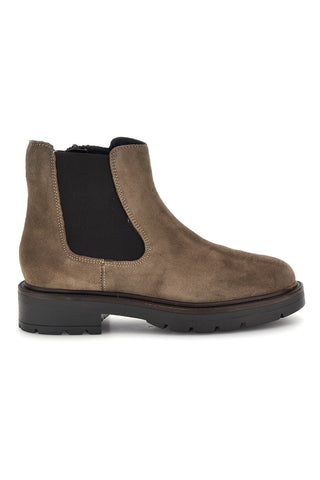 Braune Chelsea-Stiefeletten aus echtem Leder von Pittarello, Modell „Glam“ 8356019