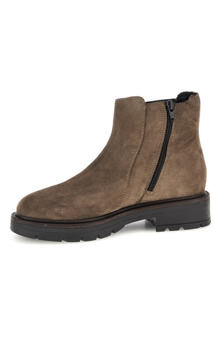 Braune Chelsea-Stiefeletten aus echtem Leder von Pittarello, Modell „Glam“ 8356019