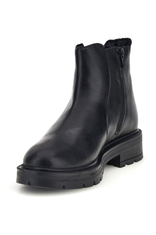 Schwarze Chelsea-Stiefeletten aus echtem Leder von Pittarello, Modell „Glam“ 8356019