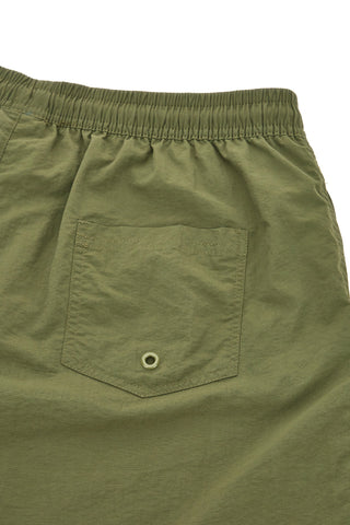 Costume Boxer Mare Verde da Uomo Con Tasche Aqu77 001