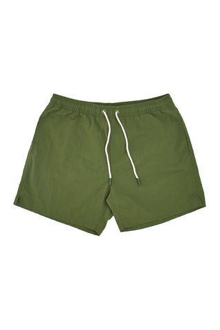 Costume Boxer Mare Verde da Uomo Con Tasche Aqu77 001