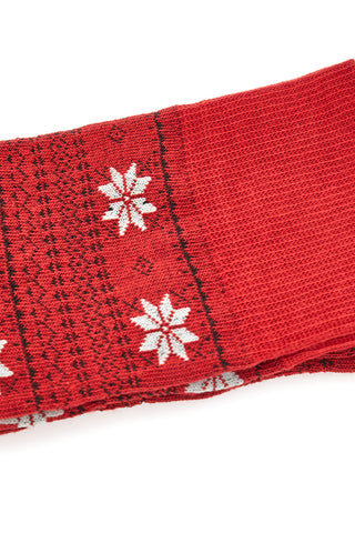 Rote Kniestrümpfe Crazy Socks 011