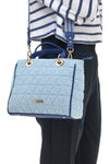 Lancetti Handtasche 23S-253-1 Blue Denim