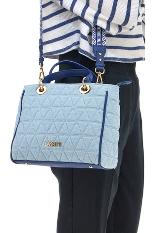 Lancetti Handtasche 23S-253-1 Blue Denim