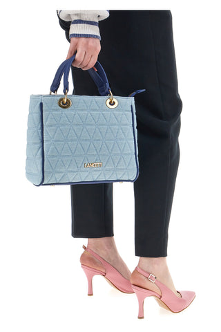 Lancetti Handtasche 23S-253-1 Blue Denim