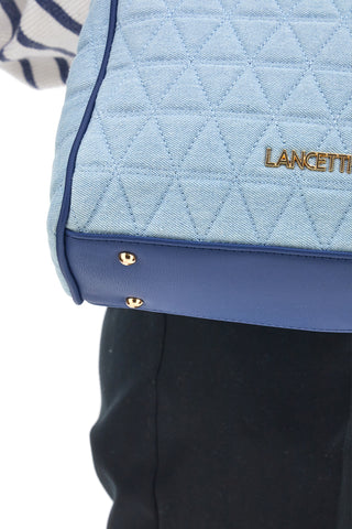 Lancetti Handtasche 23S-253-1 Blue Denim