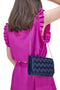 Pochette Coveri Collection Sera Blu Raso