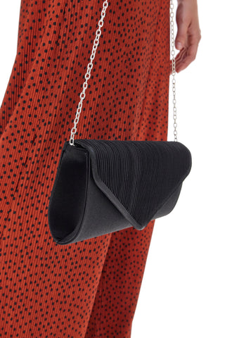 Pochette Coveri Collection Sera Righe Nera