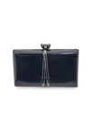 Clutch Nera Con Brillante da Donna Briciole Sera 773