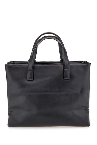 Schwarze Tasche mit Nieten und abnehmbarem Schultergurt Lancetti CLASH