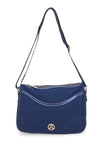 Borsa a Tracolla Jeans Con Cerniera Lancetti 24S-101-4